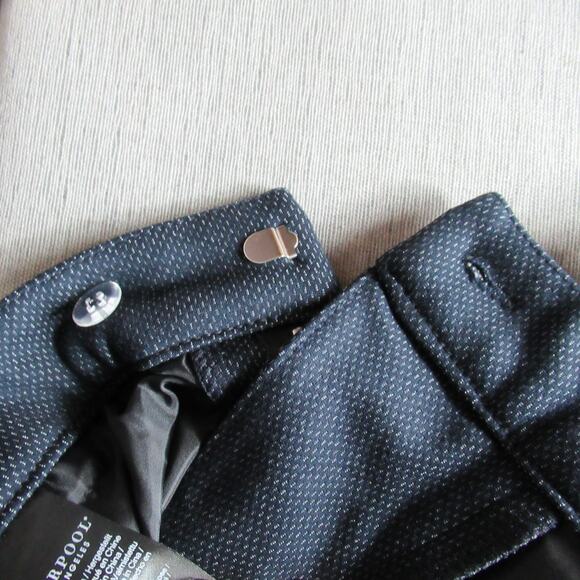 Liverpool Los Angeles Pants Women 10P Navy Kelsey Trouser Straight Knit Work NWT - Picture 3 of 11